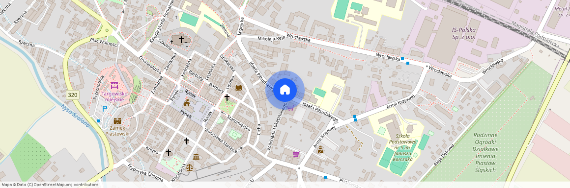 ul. Józefa Piłsudskiego, Jawor, jaworski, dolnośląskie