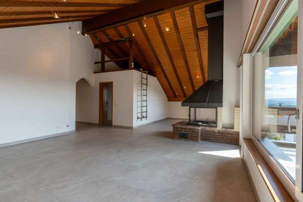 4.5 Zimmerwohnung mit Cheminée und Alpensicht - Photo 1
