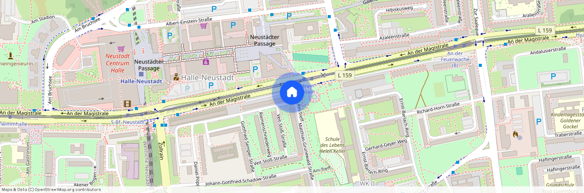An der Magistrale 59 ·, 06124, Halle (Saale), 10. Etage ·, Südliche Neustadt