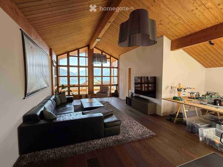 Traumhaftes 8-Zimmer-Einfamilienhaus mit See- und Bergsicht in Spiez-Hondrich - Photo 3