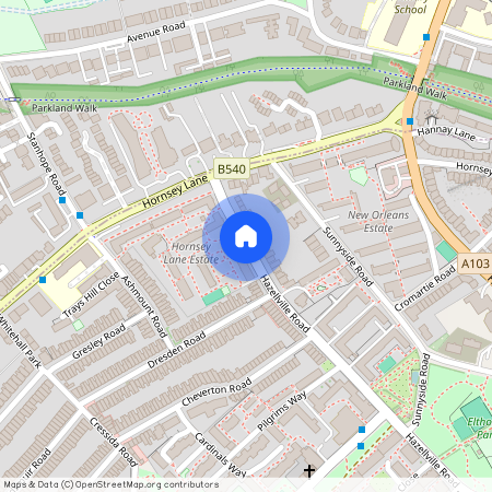 Hazellville Road London N19, London, N19