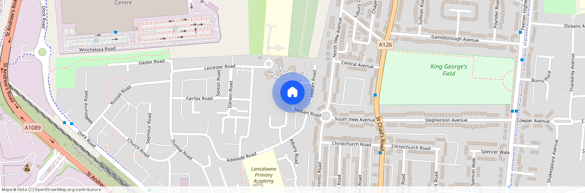 Hobart road, Tilbury, Essex, RM18