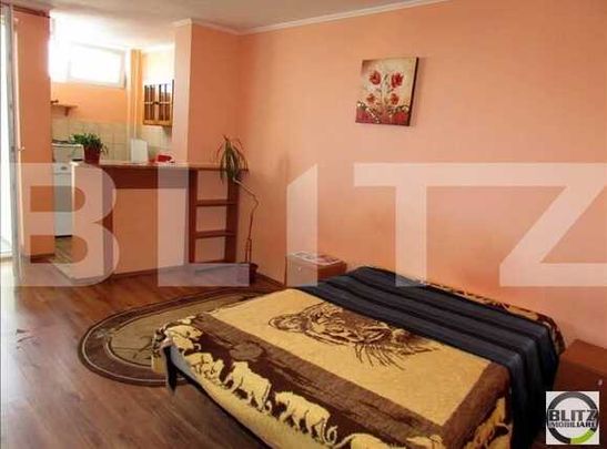 Garsoniera, 28 mp, mobilat dragut, zona strazii Grigore Alexandrescu - Photo 1