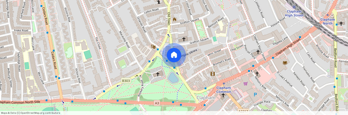 Wingate Square, Clapham Common/ Old Town, SW4