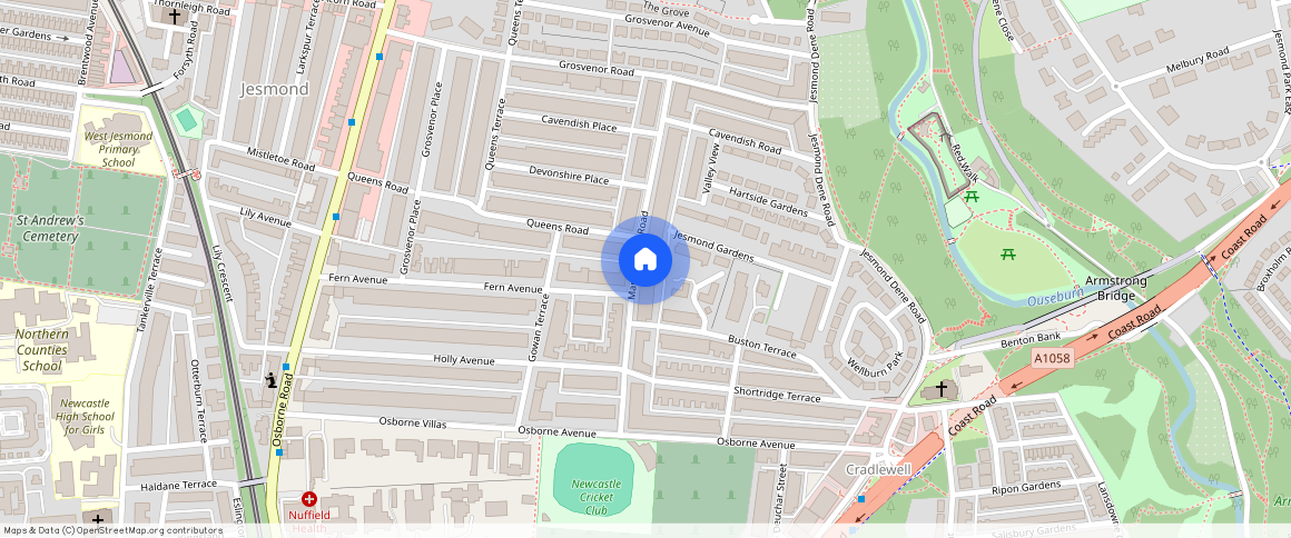 Jesmond, NE2 2LX, Newcastle Upon Tyne