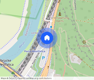 Möblierte Einraumwohnung mit großer Garage in Porta Westfalica! - Photo 1