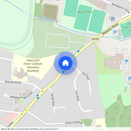 Wigston Road, Oadby, leicester, LE2 5JE