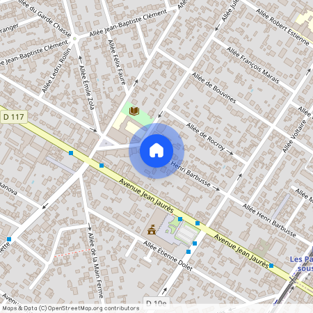 93320, Les Pavillons-Sous-Bois