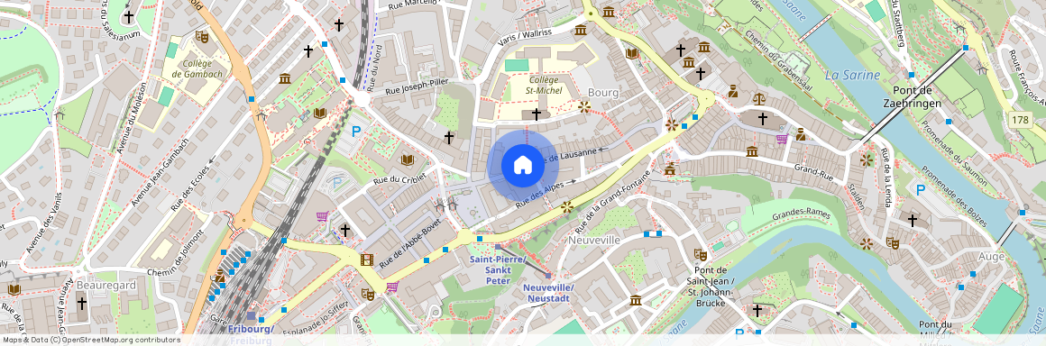 Rue de Lausanne 74, 1700, Fribourg