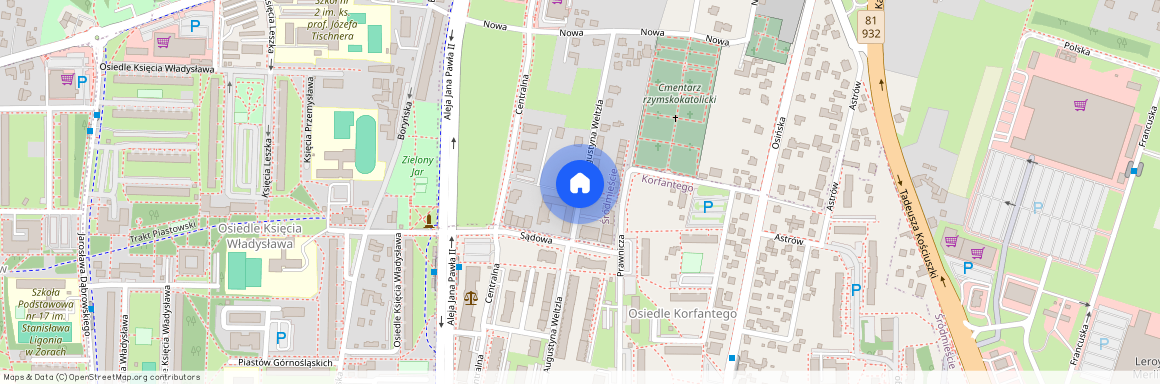 ul. Augustyna Weltzla, Żory, śląskie