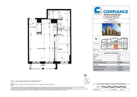 Appartement T2 Le Blanc-Mesnil à louer - Photo 3