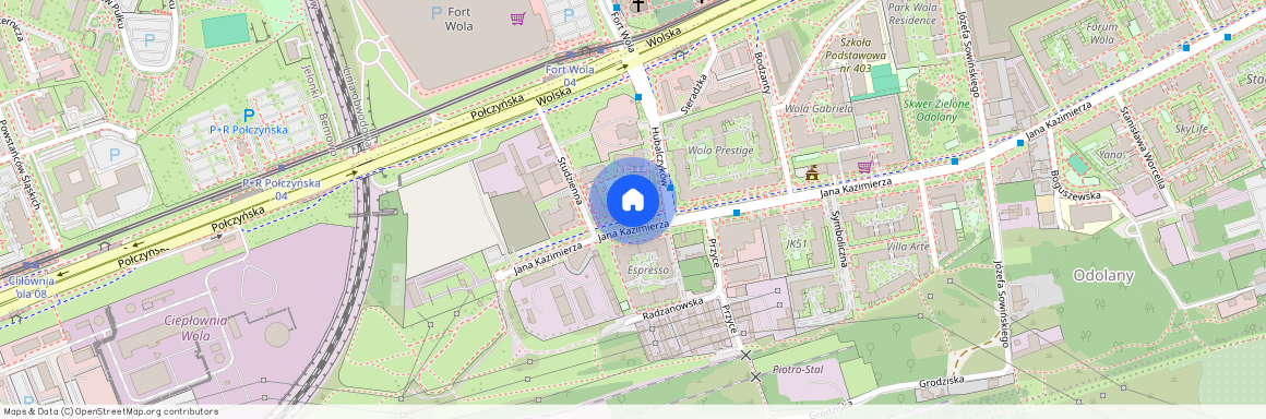 Jana Kazimierza 66, Warszawa, Wola