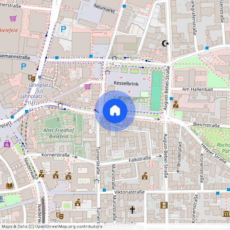 Friedrich-Verleger-Straße, 33602, Friedrich-Verleger-Straße    Bielefeld  Mitte