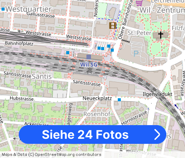 GH Railcenter Wil - Tiefgaragenparkplatz zu vermieten - Foto 1