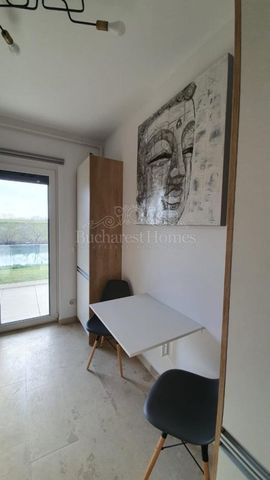 Modern 1 bdr, lake view, Pipera - Photo 5