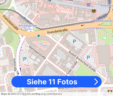 2 Raum Wohnung im Hochparterre mit großem Wohnzimmer - Foto 1