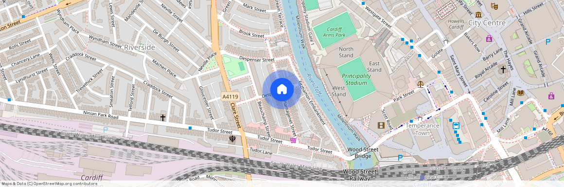 Plantagenet Street, Cardiff