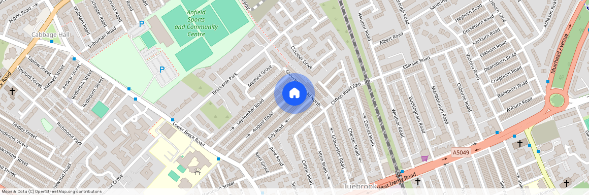 84 August road, Liverpool, Merseyside, L6 4DF