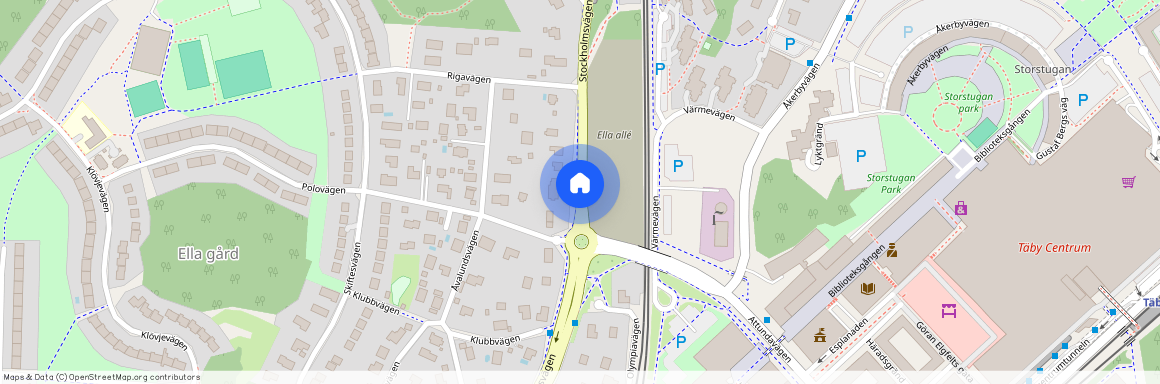 Stockholmsvägen, Täby