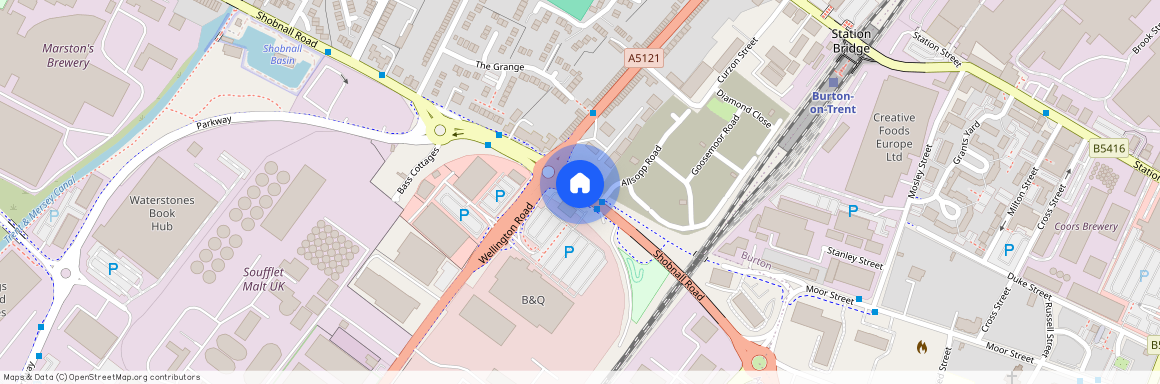 Burton-on-Trent, DE14 2PG, Staffordshire