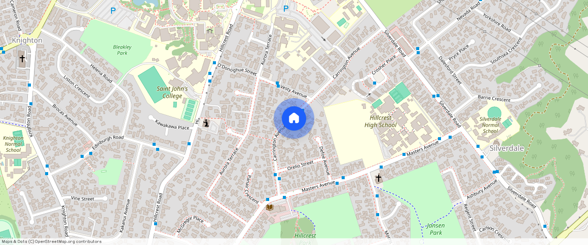 ** Carrington Avenue, Hillcrest, Hamilton City