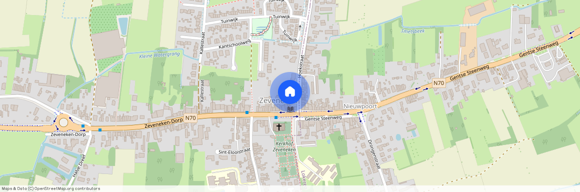 Hoekstraat 1 / 3, 9080 Zeveneken