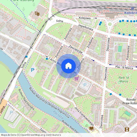 al. I Armii Wojska Polskiego, Kołobrzeg, kołobrzeski, zachodniopomorskie