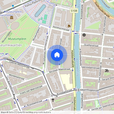 Pieter de Hoochstraat 34-A, Johannes Vermeerbuurt, 1071EG, Amsterdam