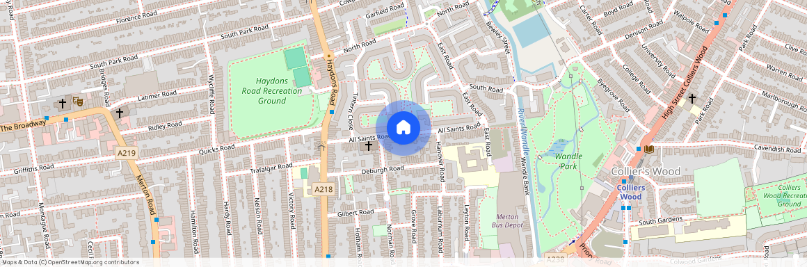 All Saints Road, South Wimbledon, London, SW19