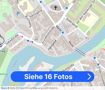 Wohnen am Wasser in Bernburg, 2-Zimmer-Wohnung mit Balkon im 1. Obe... - Foto 1