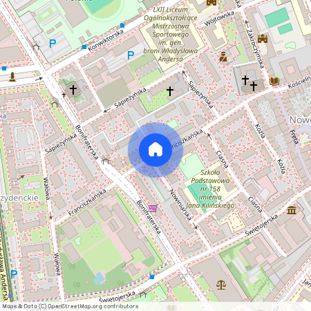 Warszawa, Śródmieście, ul., Franciszkańska