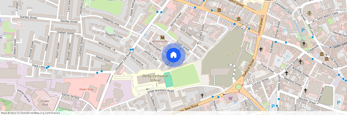 Ponsonby Terrace, Off Friar Gate, Derby, DE1