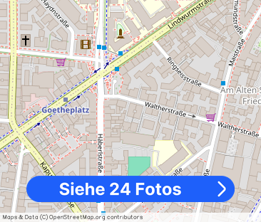 Highlight – 3 Zimmer Altbauwohnung nähe Goetheplatz - Foto 1