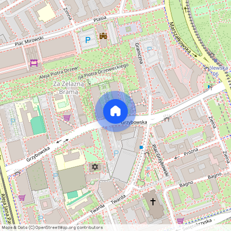 ul. Grzybowska, Śródmieście Północne, Śródmieście, Warszawa, mazowieckie