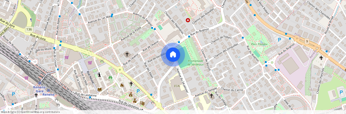 Rue de Verdeaux, 1020 Renens VD