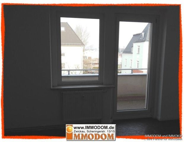 3-Zimmer-Wohnung mit BALKON in familienfreundlicher Wohnlage Zwickaus zu vermieten! - Photo 1