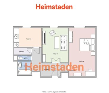 Pronájem bytu 2+1 56 m² - Photo 1