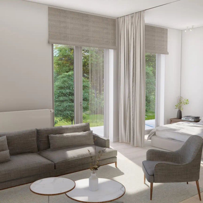 Gerenoveerde studio met aparte slaaphoek, terras en parking - Foto 1