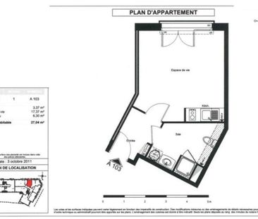 Appartement T1 à louer Nantes - 27 m² - Photo 6