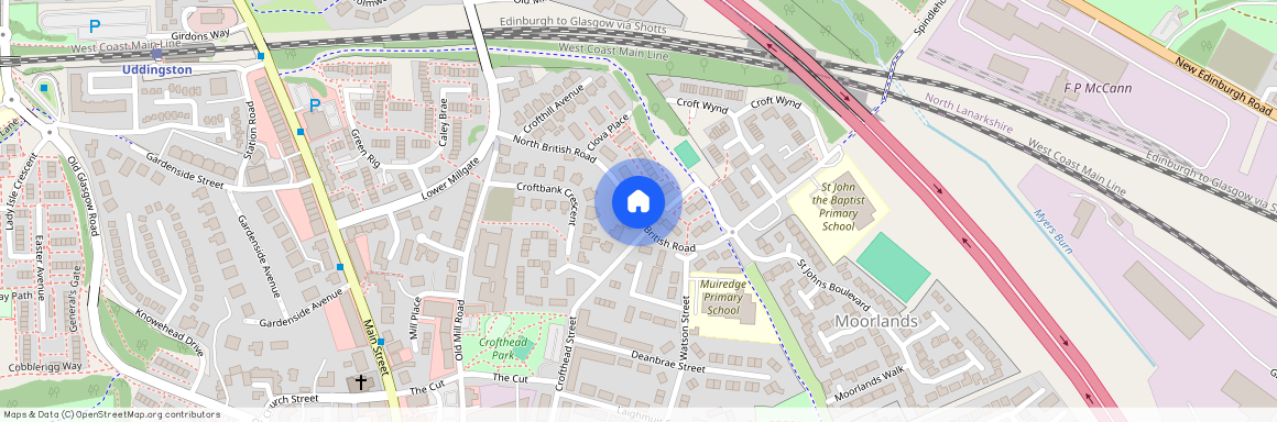 North British Road, Uddingston