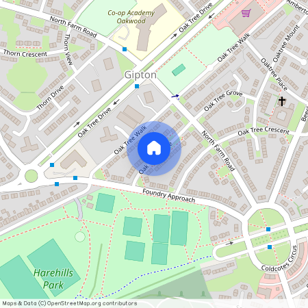 Oak Tree Grove, Leeds, West Yorkshire, LS96RY