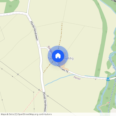 Tyddyn Mynyddig, Lon Cefn Ty, Bangor, Gwynedd, LL57