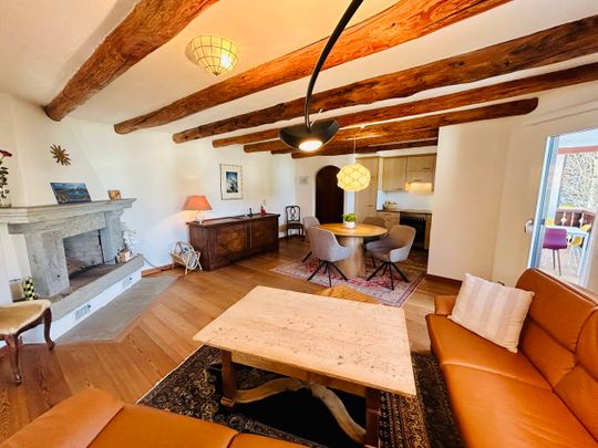 Sonnige 4.5 Wohnung mit 3 Balkonen an ski-in-ski out Lage - Foto 1