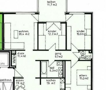 4.5 Zimmer, 105 m², 2. Stock - Photo 6