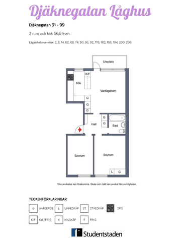 Djäknegatan 57, 75425, Uppsala - Foto 3