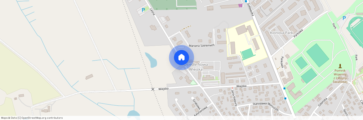 ul. Leśna, Olecko, Olecko, olecki, warmińsko-mazurskie