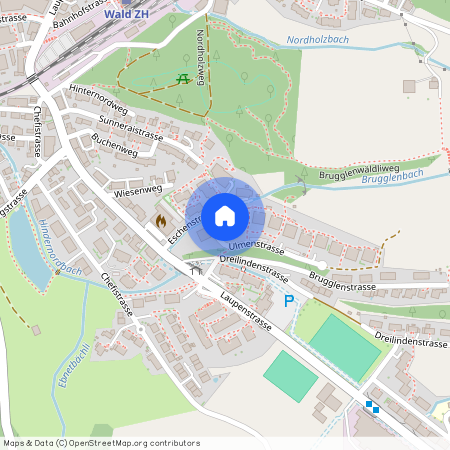 8636, Wald ZH, Ulmenstrasse, 1