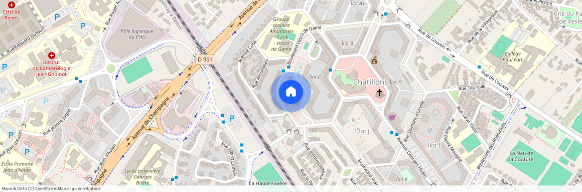 006 RUE ALBERT CAMUS, 51100, Reims