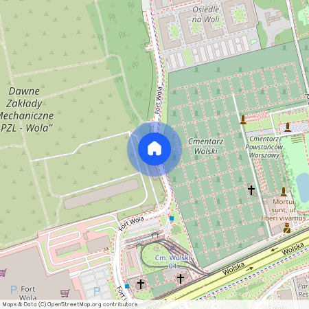 ul. Fort Wola, Ulrychów, Wola, Warszawa, mazowieckie