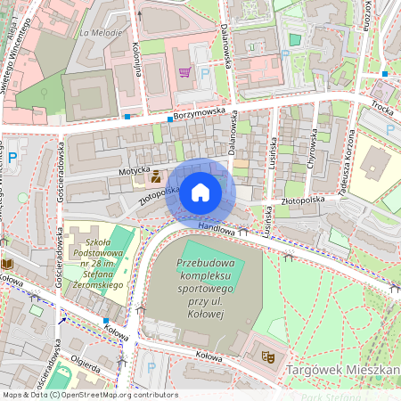 ul. Złotopolska, Targówek Mieszkaniowy, Targówek, Warszawa, mazowieckie